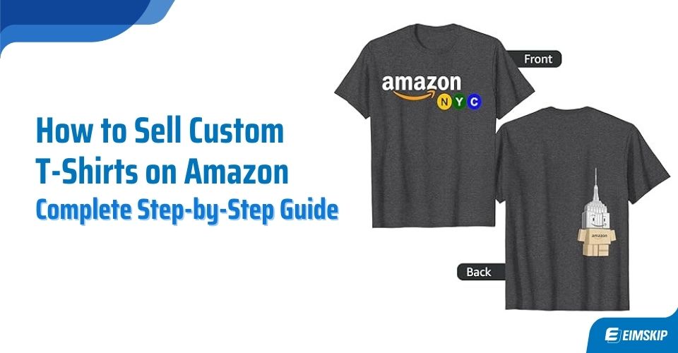 Sell custom T-shirts on amazon