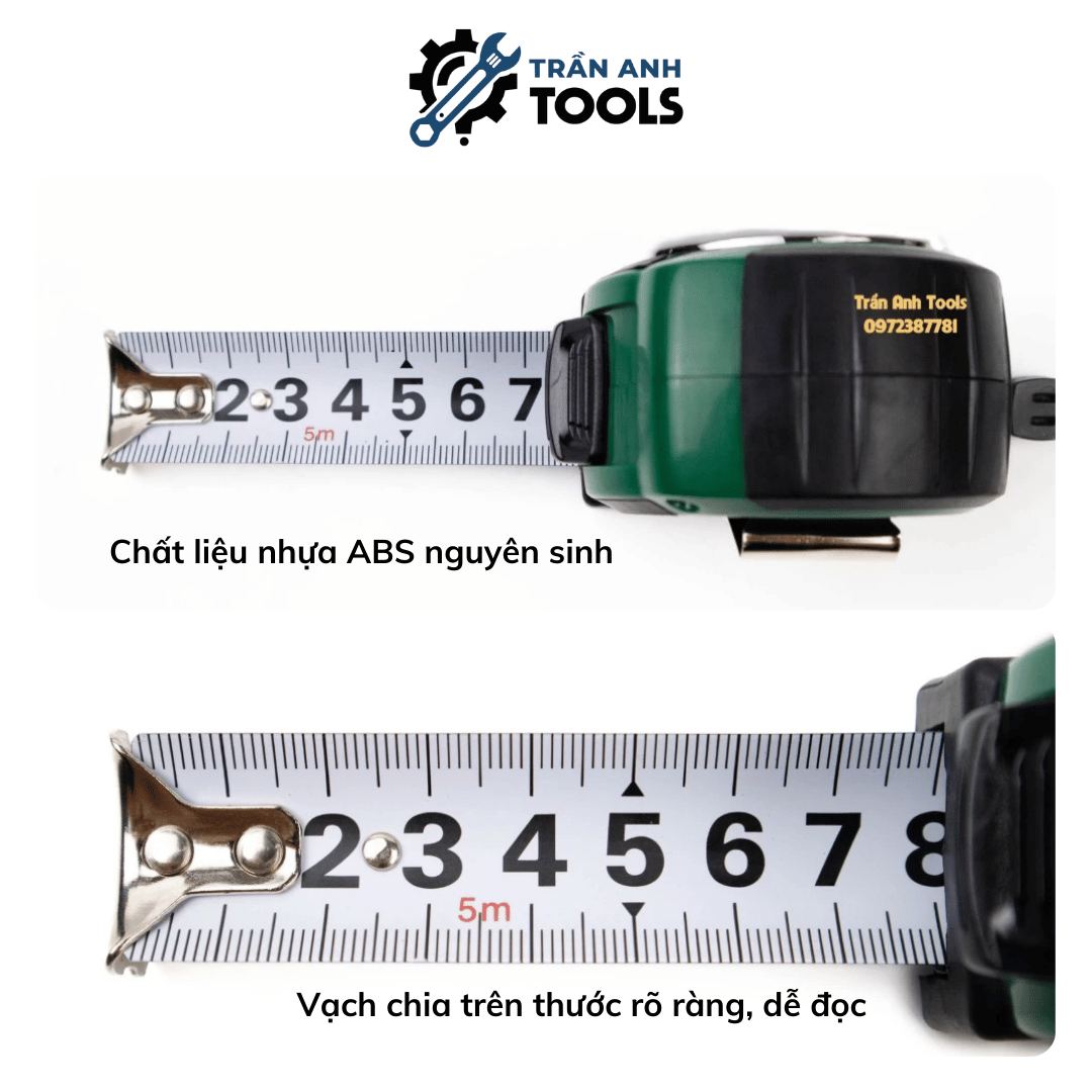 thước cuộn dây thép wynn's