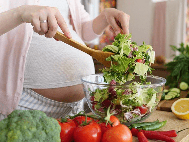 7 Loại rau củ tốt cho mẹ bầu