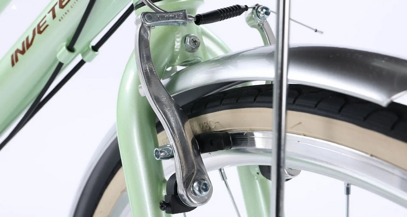 Các loại phanh xe đạp đều có cấu tạo chung gồm 3 bộ phận chính