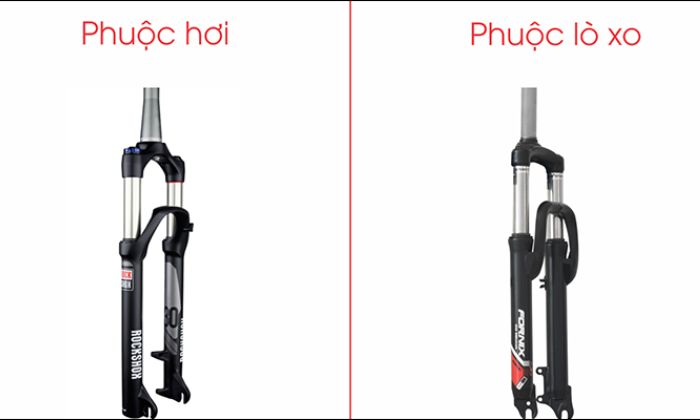 Các loại phuộc xe phổ biến