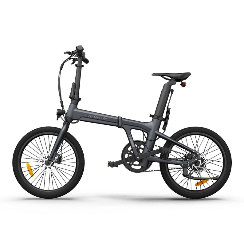 Hình ảnh thể hiện cấu tạo xe đạp điện trợ lực gồm rất nhiều bộ phận gắn kết với nhau