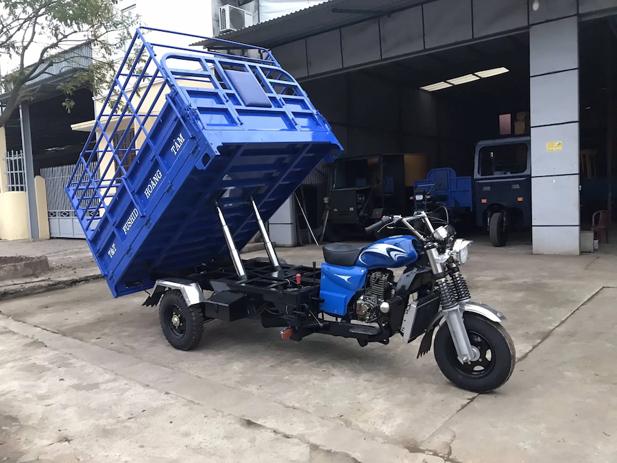 Mẫu xe 3 bánh chở hàng