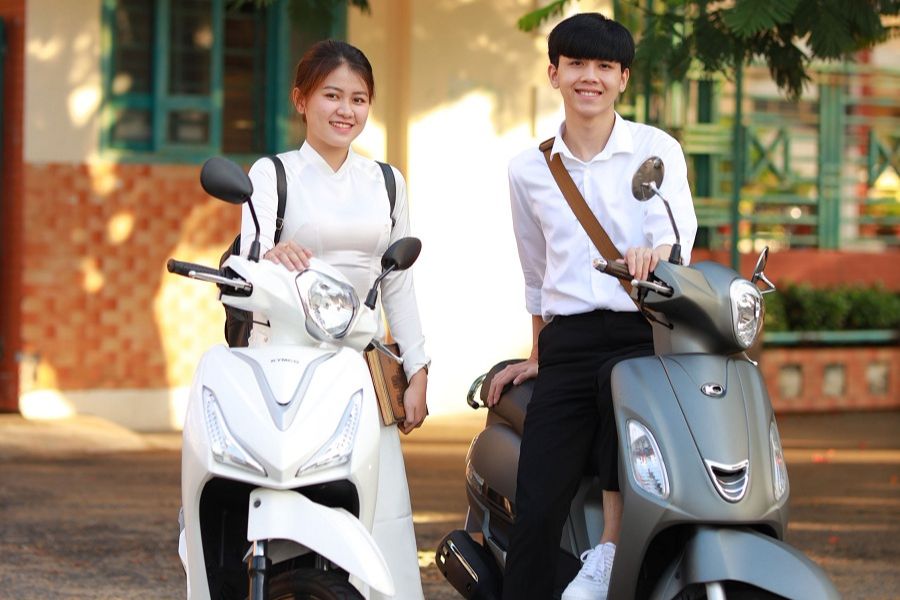 Xe máy 50cc phù hợp với đối tượng học sinh, sinh viên