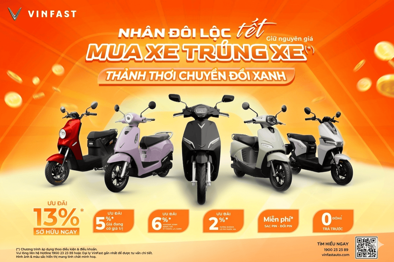 đại lý xe máy điện vinfast tại ninh bình