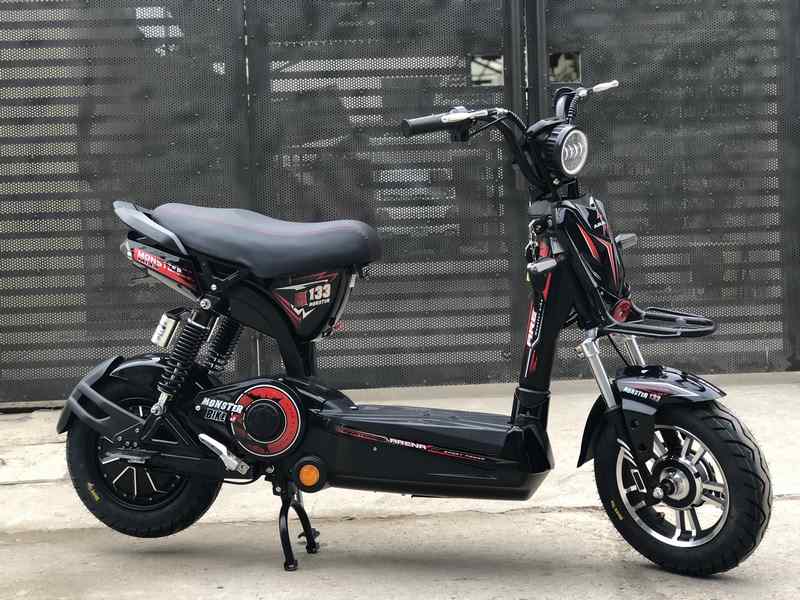 Xe đạp điện 133M có thiết kế nhỏ gọn và sang trọng