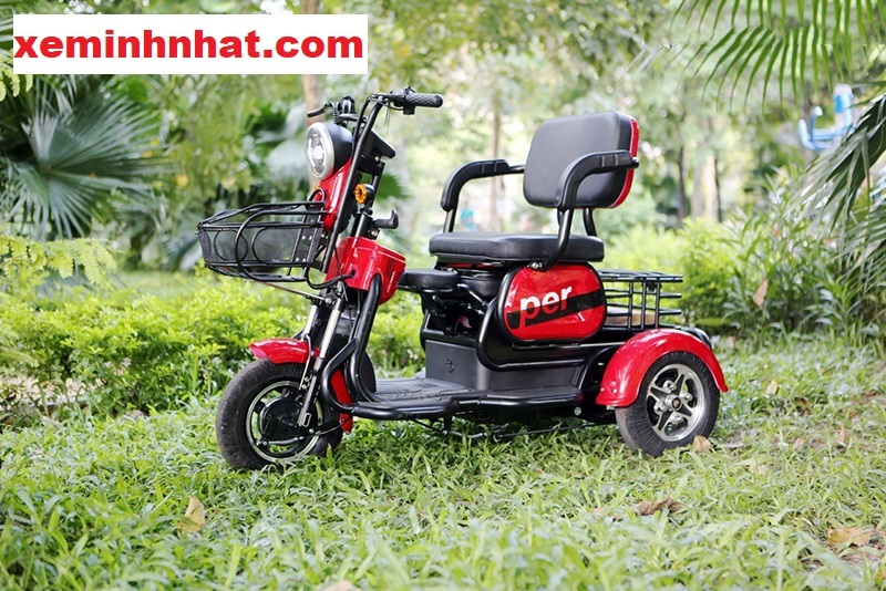 xe máy điện 3 bánh suber winner dành cho người cao tuổi