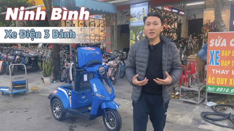 xe điện 3 bánh goda