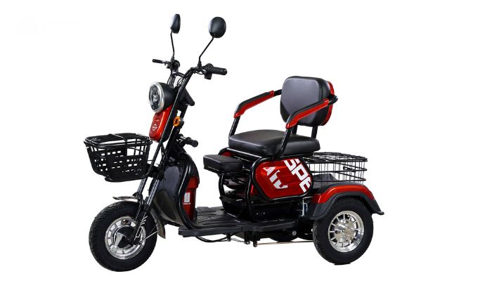 Xe điện 3 bánh hoàn toàn thân thiện với môi trường