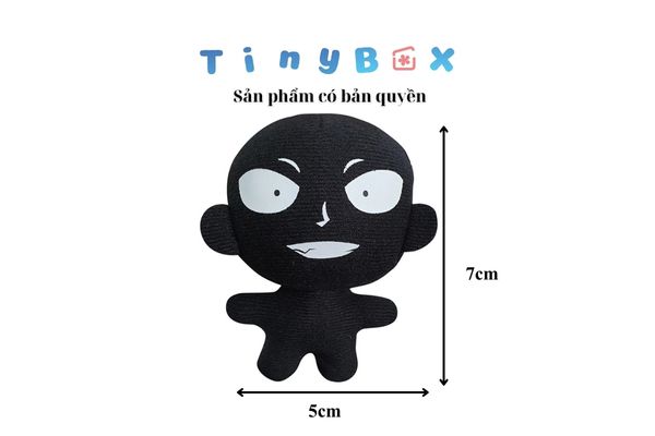 Móc khóa thú bông Hannin - Hàng độc quyền, chính hãng tại tinybox