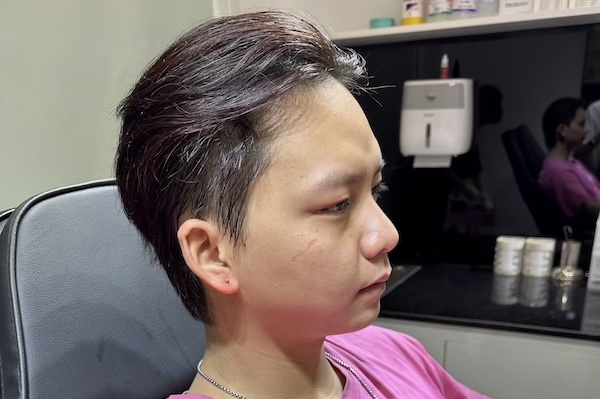 Ảnh xỏ tai nam đẹp 4//2023 thực hiện tại TinyBox - Tp.HCM