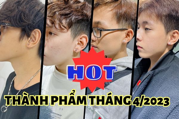 Ảnh xỏ tai nam đẹp 4//2023 thực hiện tại TinyBox - Tp.HCM