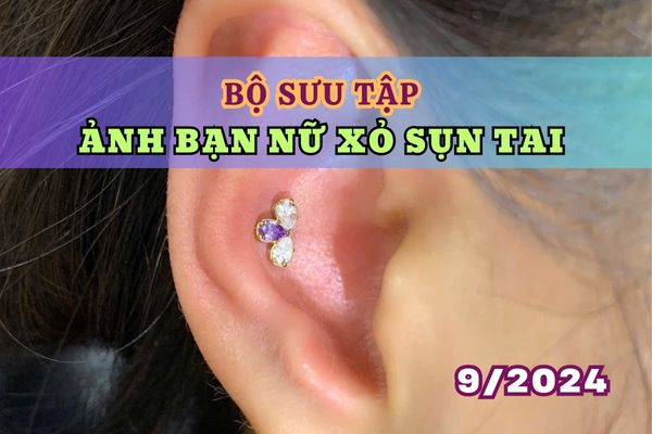 Bộ sưu tập ảnh bạn nữ xỏ sụn tại TinyBox - 9/2024