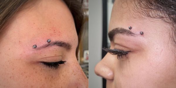 Các kiểu dáng xỏ khuyên chân mày "siêu chất" bị lãng quên