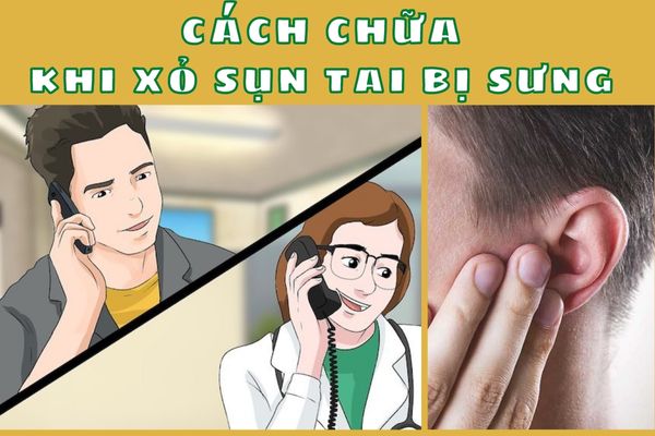 Cách chữa xỏ khuyên sụn tai bị sưng hiệu quả tại nhà