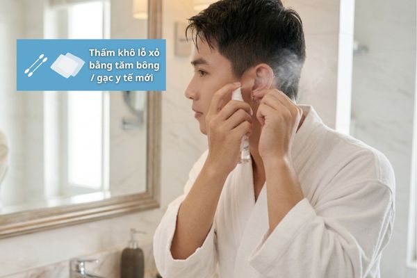 Cách vệ sinh & chăm sóc lỗ xỏ khuyên nhanh lành