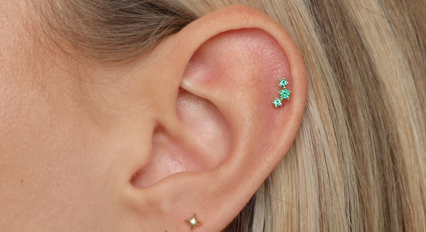 Con gái sợ đau thì nên xỏ khuyên vị trí nào