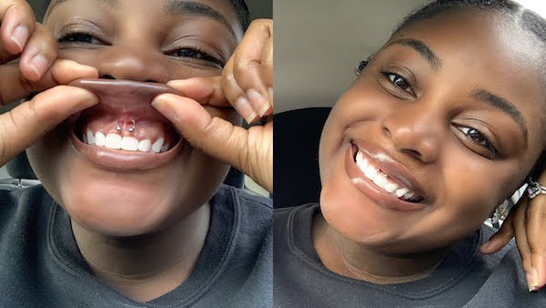 Đi học có được xỏ khuyên không? xỏ khuyên smiley