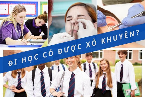 Đi học có được xỏ khuyên không?