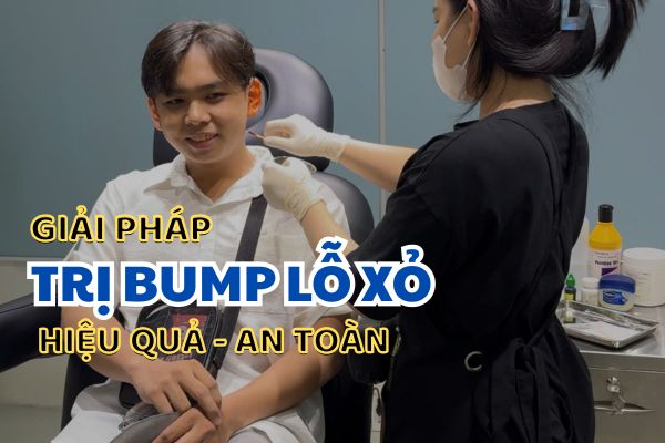 Giải pháp trị bump lỗ xỏ sau xỏ khuyên hiệu quả tại TinyBox