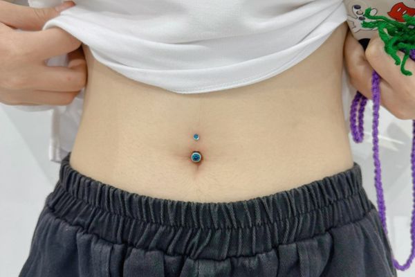 Hình ảnh xỏ khuyên rốn siêu đẹp