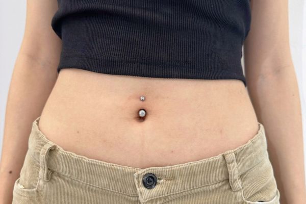 Hình ảnh xỏ khuyên rốn siêu đẹp