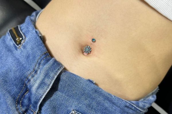 Hình ảnh xỏ khuyên rốn siêu đẹp