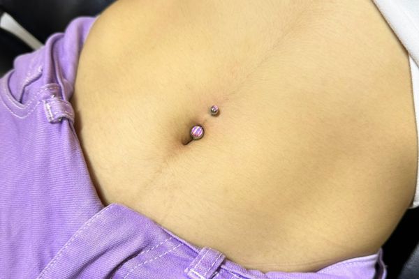 Hình ảnh xỏ khuyên rốn siêu đẹp