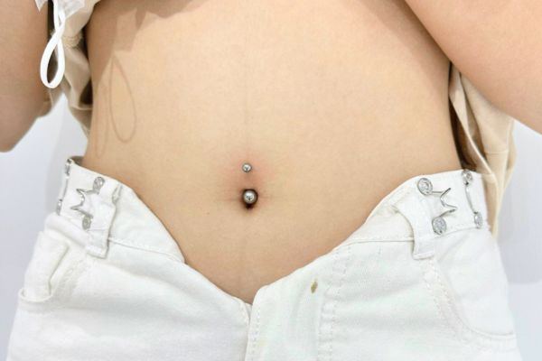 Hình ảnh xỏ khuyên rốn siêu đẹp