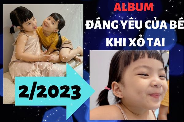 Hình ảnh xỏ khuyên tai em bé 2/2023 - Shop TinyBox