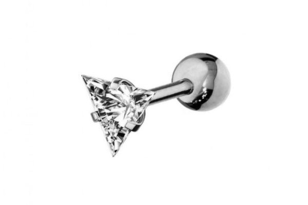 Hoa tai hình tam giác thân mỏng