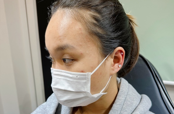 Hình ảnh khách mẫu xỏ khuyên tại TinyBox - 4/2023