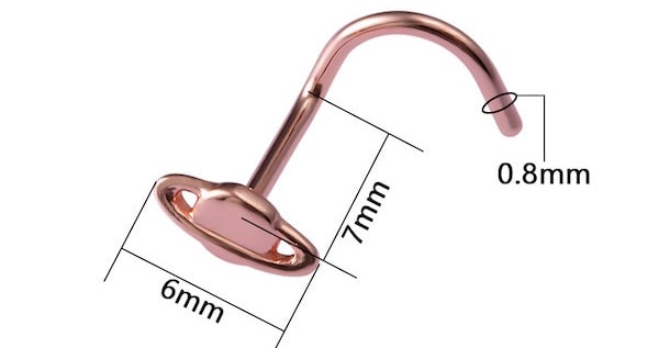 Khuyên mũi đẹp - khuyên tai Tragus