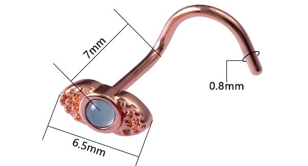 Khuyên mũi - Khuyên tai Tragus