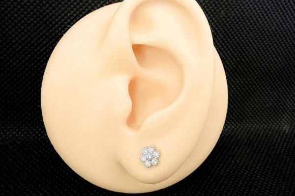 KHUYÊN TAI BÔNG HOA MINI GIÁ RẺ