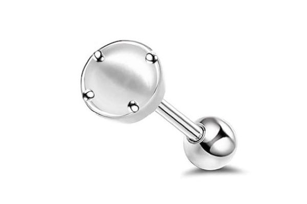 Khuyên tai mặt ngọc trai