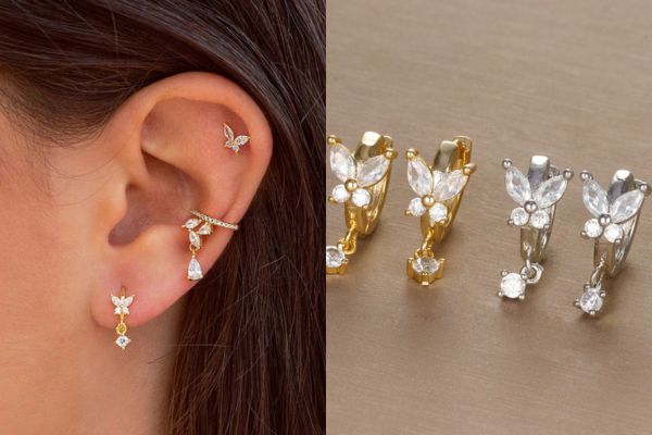 mẫu khuyên tai mới về năm 2024