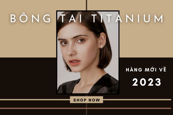 Khuyên tai Titanium