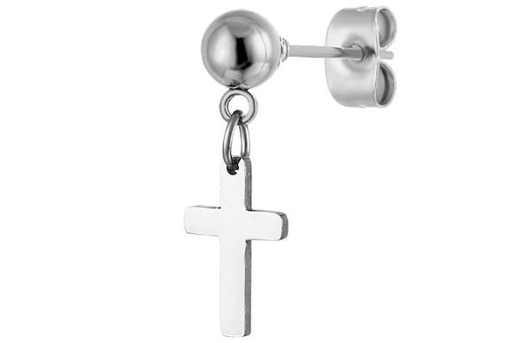 Khuyên tai chữ thập - Red Cross