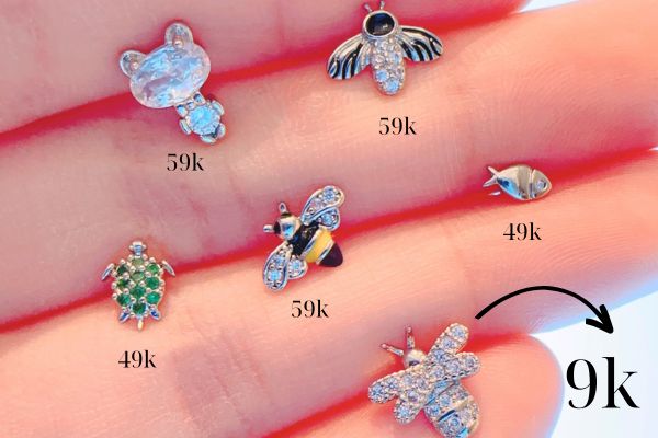 khuyên tai xinh cho ngày tựu trường