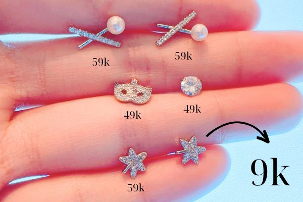 khuyên tai xinh cho ngày tựu trường