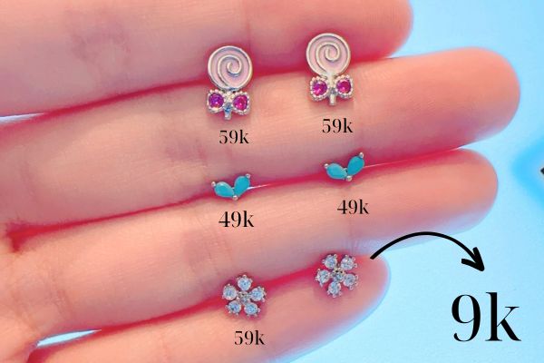 khuyên tai xinh cho ngày tựu trường