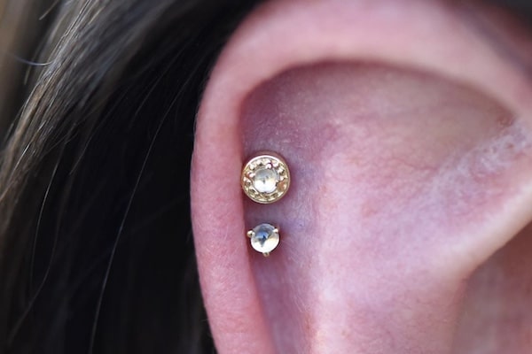 Các vị trí xỏ khuyên tai cơ bản