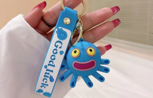 Móc khóa nhân vật Quái vật bạch tuộc - Vui nhộn, hài hước