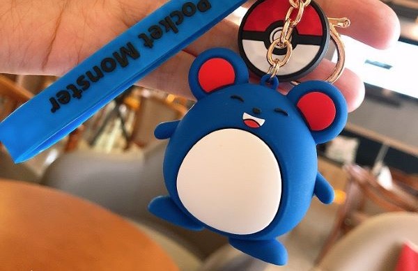 Móc khóa nhựa dẻo MARIL phim POKEMON - Giá tốt