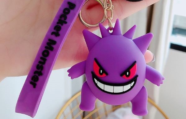 Móc khóa nhựa dẻo nhân vật GENGAR - POKEMON