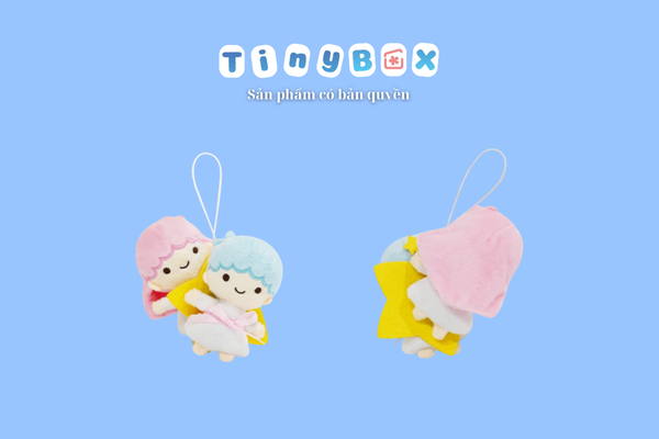 Móc khóa thú bông Little Twin Star