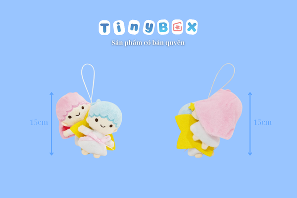 Móc khóa thú bông Little Twin Star