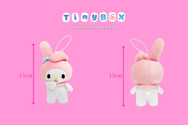 Móc khóa thú bông My Medoly