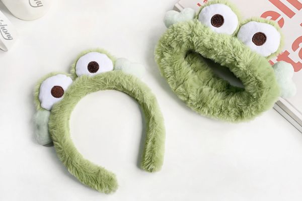 Phụ kiện cài tóc hình chú ếch xanh